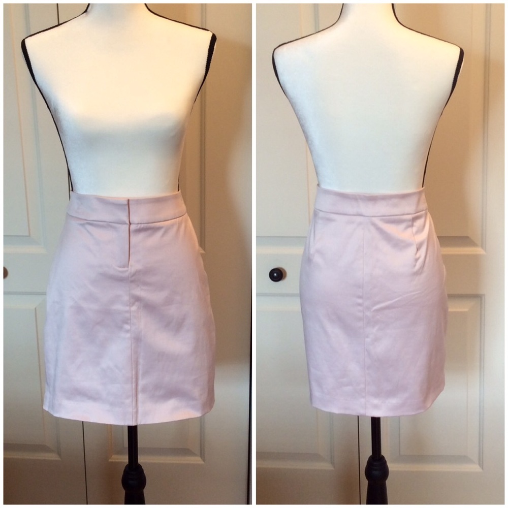 Bebe Gina Pencil Skirt Dusty Mauve NWT
